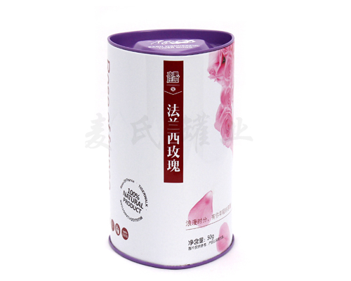 玫瑰花茶包装铁罐
