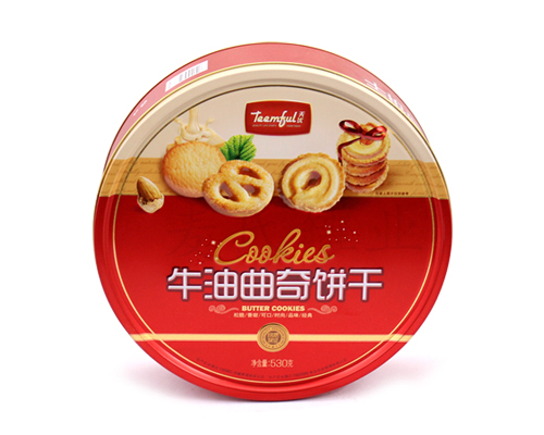 圆形曲奇饼干包装盒